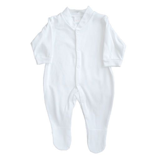 Organic Cotton Sleepsuit with Button (no magnets) 9-12 months