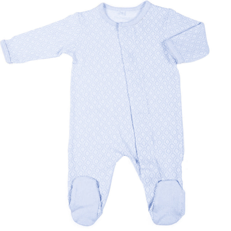 The Happibaby Sleepsuit 12-18 months – Blue (MAGNET FREE)